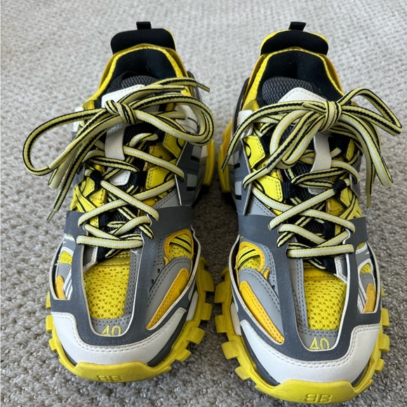 Good Condition Balenciaga Yellow Track Sneaker - Picture 3 of 8